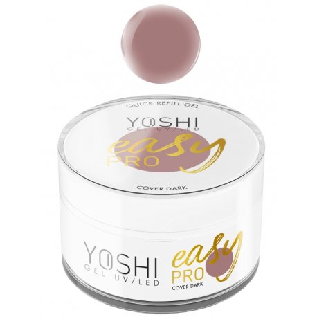 Yoshi Easy PRO Gel UV/LED - Żel Budujący - Cover Dark- 15ml