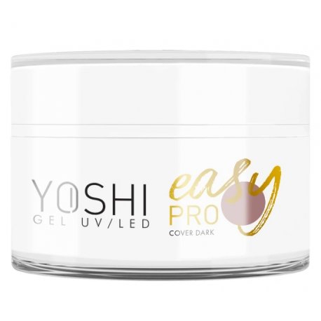 Yoshi Easy PRO Gel UV/LED - Żel Budujący - Cover Dark- 15ml