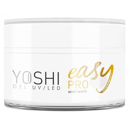 Yoshi Easy PRO Gel UV/LED - Żel Budujący - Milky White - 15ml