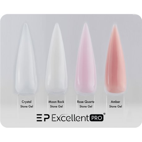 Excellent Pro Stone Gel - Twardy żel budujący akrylożel Crystal 30 g