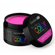 Excellent Pro Builder Color with Thixothropy - Kolorowy żel z tiksotropią Pink Melody 15 g