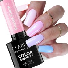 Claresa lakier hybrydowy UV/LED Pastel Glam 3 5 ml