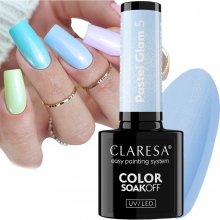 Claresa lakier hybrydowy UV/LED Pastel Glam 5 5 ml