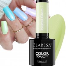 Claresa lakier hybrydowy UV/LED Pastel Glam 7 5 ml