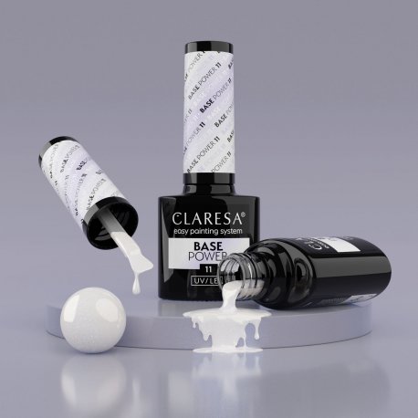 Claresa Power Base 11 - bezkwasowa baza samopoziomująca z efektem lipgloss 5 g