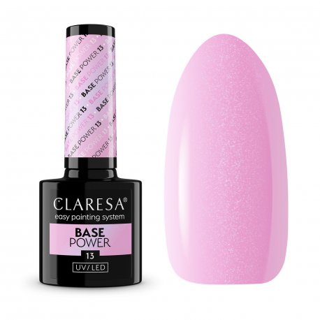 Claresa Power Base 13 - bezkwasowa baza samopoziomująca z efektem lipgloss 5 g