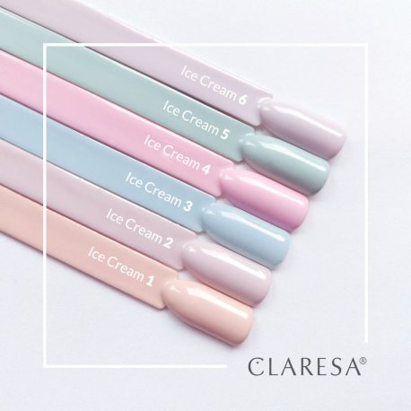 Claresa lakier hybrydowy UV/LED Ice Cream 1 5 g