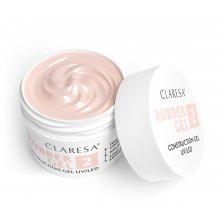 Claresa Rubber Gel UV/LED 2 - żel konstrukcyjny z tiksotropią 12 g