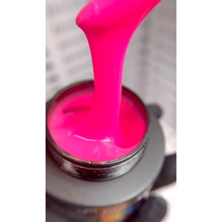 Excellent Pro Builder Color with Thixothropy - Neonowy żel z tiksotropią Flamingo Pink