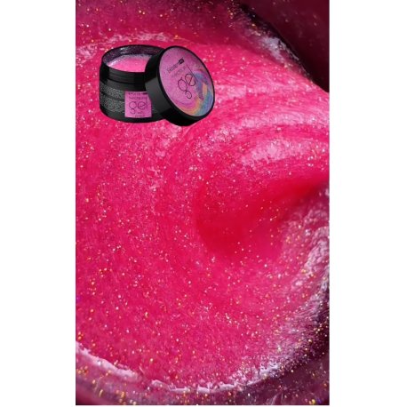 Excellent Pro Thixothropy with effect Gel - Brokatowy żel z tiksotropią Unicorn Bubble Gum 50 g