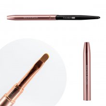 Excellent Pro Master Brush Rose Gold - Owalny pędzel do żelu nr 4