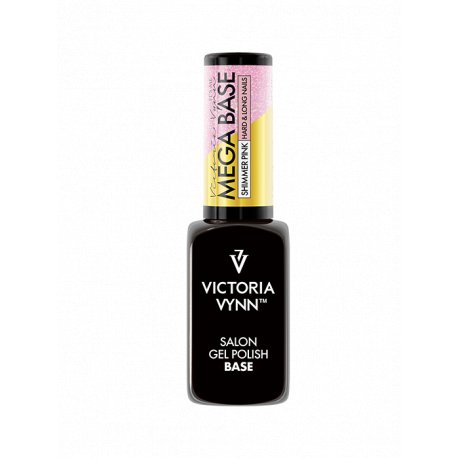 Victoria Vynn Mega Base - Budująca baza hybrydowa - Shimmer Pink 8 ml