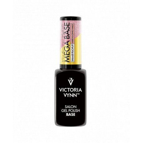 Victoria Vynn Mega Base - Budująca baza hybrydowa - Shimmer Peachpuff 8 ml