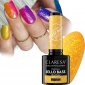 Claresa Rainbow Jello Base - Yellow - bezkwasowa baza hybrydowa 5 ml