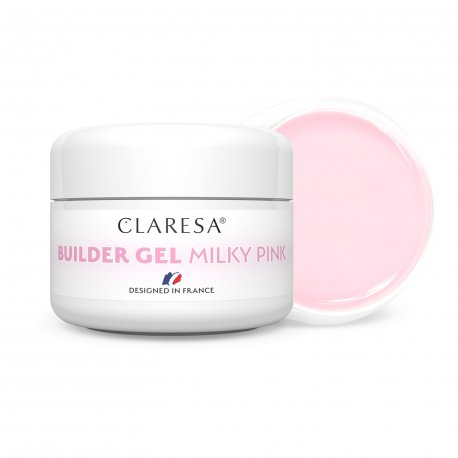 Claresa Builder Gel żel budujący - Milky Pink 25 g