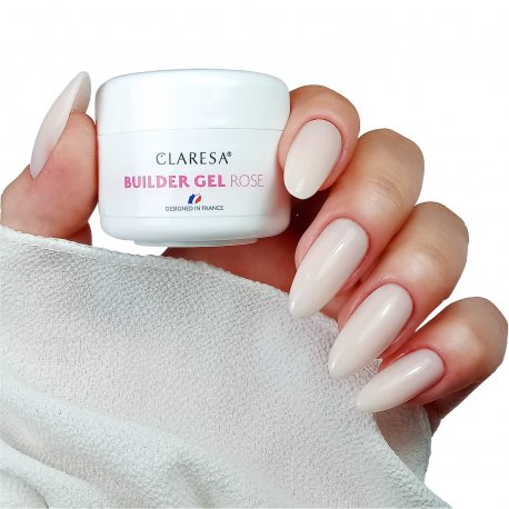 Claresa Builder Gel żel budujący - Rose 15 g