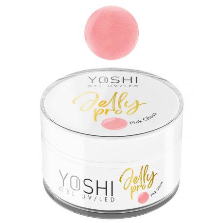 Yoshi Jelly PRO Gel UV/LED - Żel Budujący - Pink Gloss 50 ml