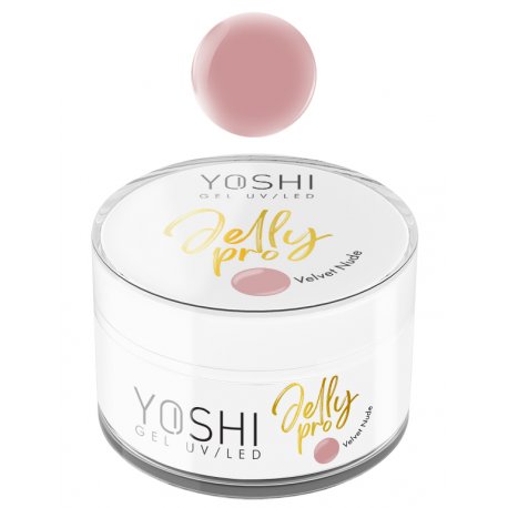 Yoshi Jelly PRO Gel UV/LED - Żel Budujący - Velvet Nude 15 ml