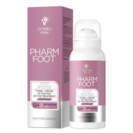 Pharm Foot Foot Mousse - Pianka - krem kończąca zabieg 5% mocznika 105 ml