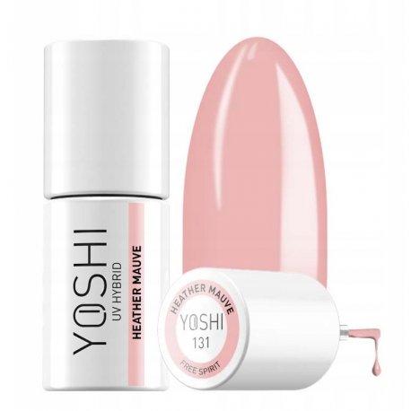 Yoshi Free Spirit 131 Heather Mauve - Lakier hybrydowy 6 ml