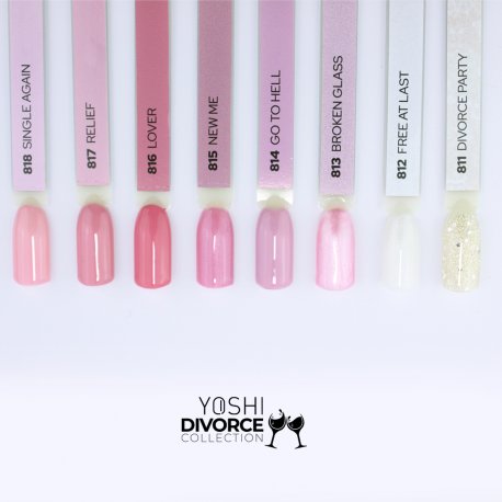 Yoshi Divorce 812 Free at Last - Lakier hybrydowy 6 ml