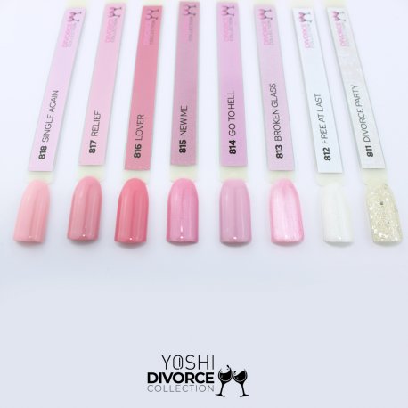 Yoshi Divorce 812 Free at Last - Lakier hybrydowy 6 ml