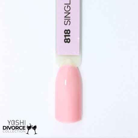 Yoshi Divorce 818 Single Again - Lakier hybrydowy 6 ml