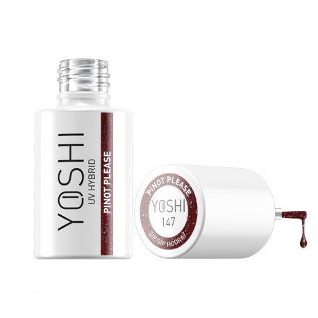 Yoshi Sip Sip Hooray 147 Pinot Please - Lakier hybrydowy 6 ml