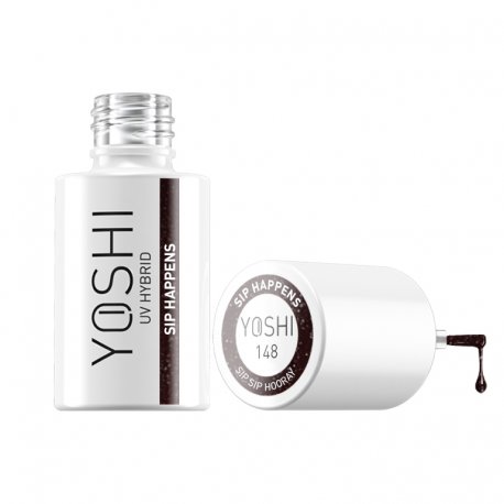 Yoshi Sip Sip Hooray 148 Sip Happens - Lakier hybrydowy 6 ml