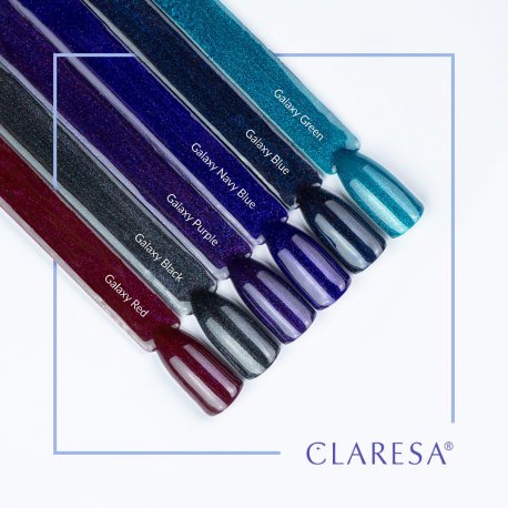 Claresa Galaxy Purple lakier hybrydowy 5 ml