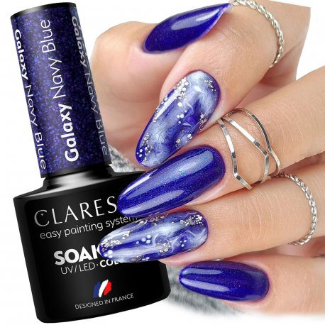 Claresa Galaxy Navy Blue lakier hybrydowy 5 ml