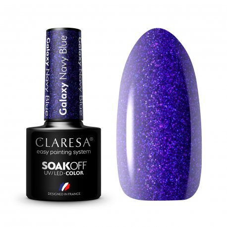 Claresa Galaxy Navy Blue lakier hybrydowy 5 ml