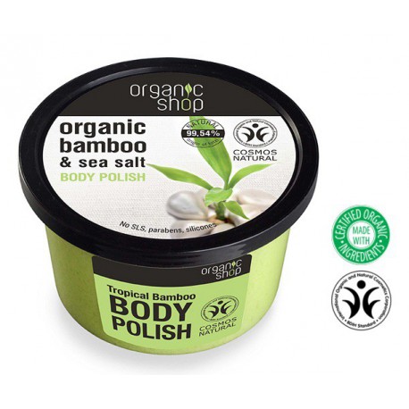 Organic Shop Body Polish peeling do ciała Tropikalny Bambus 250 ml