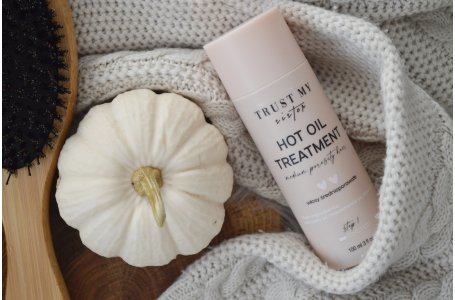Jak olejować włosy? Hot Oil Treatment olej do olejowania włosów Trust My Sister