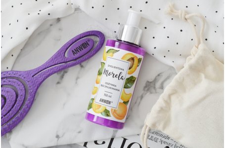 Hit do włosów! Odżywka bez spłukiwania ANWEN Emolientowa Morela