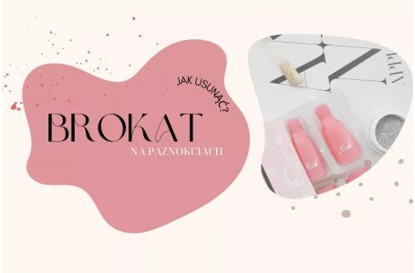 Jak zmyć brokat z paznokci?