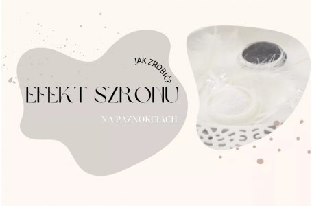 Efekt szronu na paznokciach – krok po kroku
