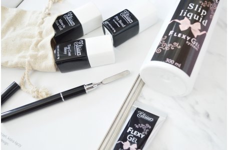 Jak przedłużyć paznokcie Flexy Gel Elisium akrylożel krok po kroku? - Instrukcja nakładania żelu na paznokcie