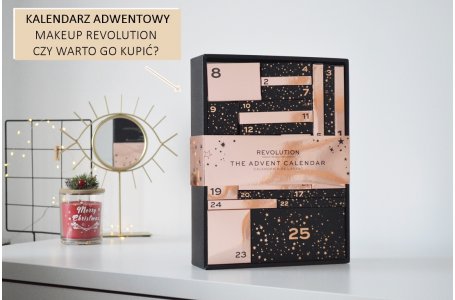Czy warto kupić Kalendarz adwentowy Makeup Revolution? Co jest  w środku?