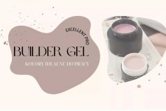 Paznokcie do pracy żel Builder Gel with thixotropy